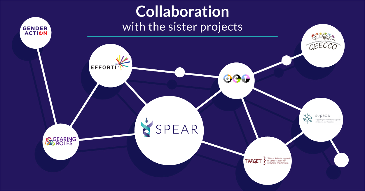 Working together towards gender equality in academia – SPEAR’s cooperation with sister projects