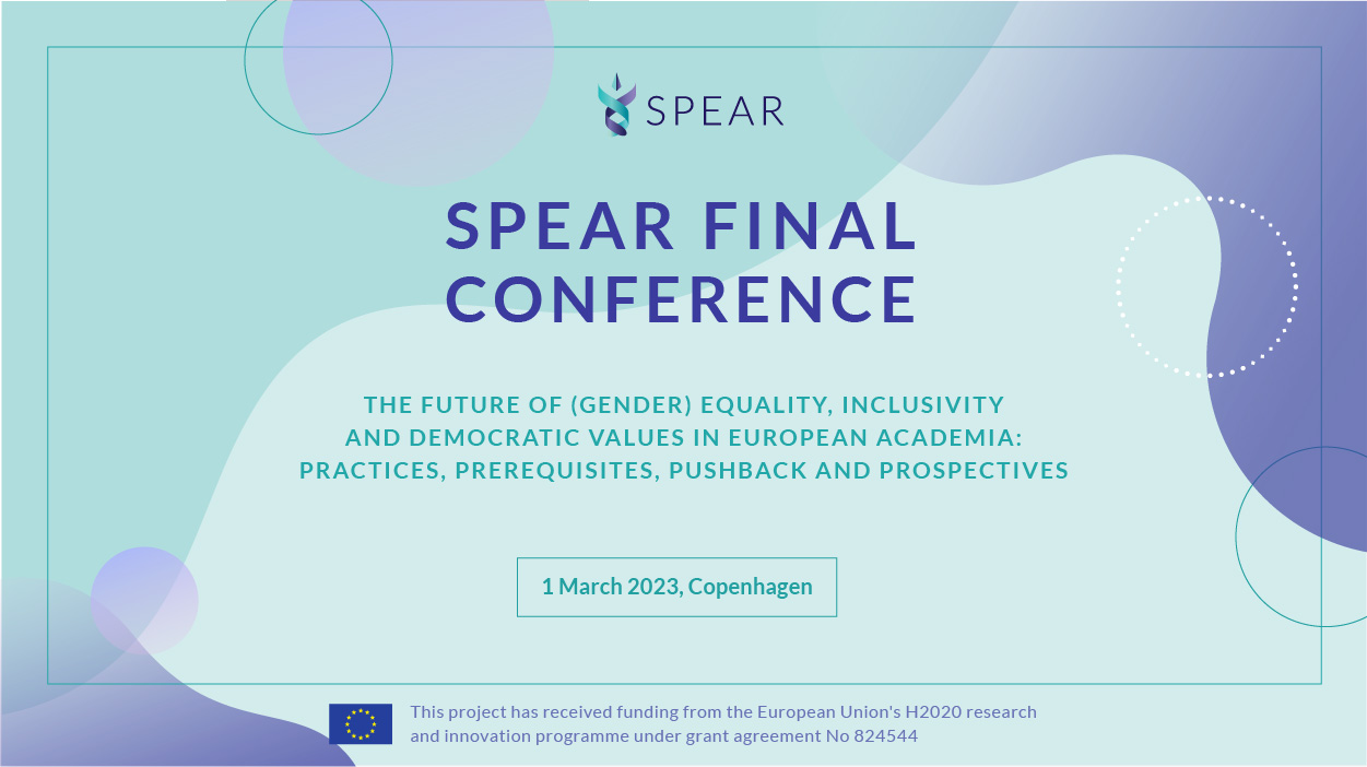 SPEAR's FINAL CONFERENCE 